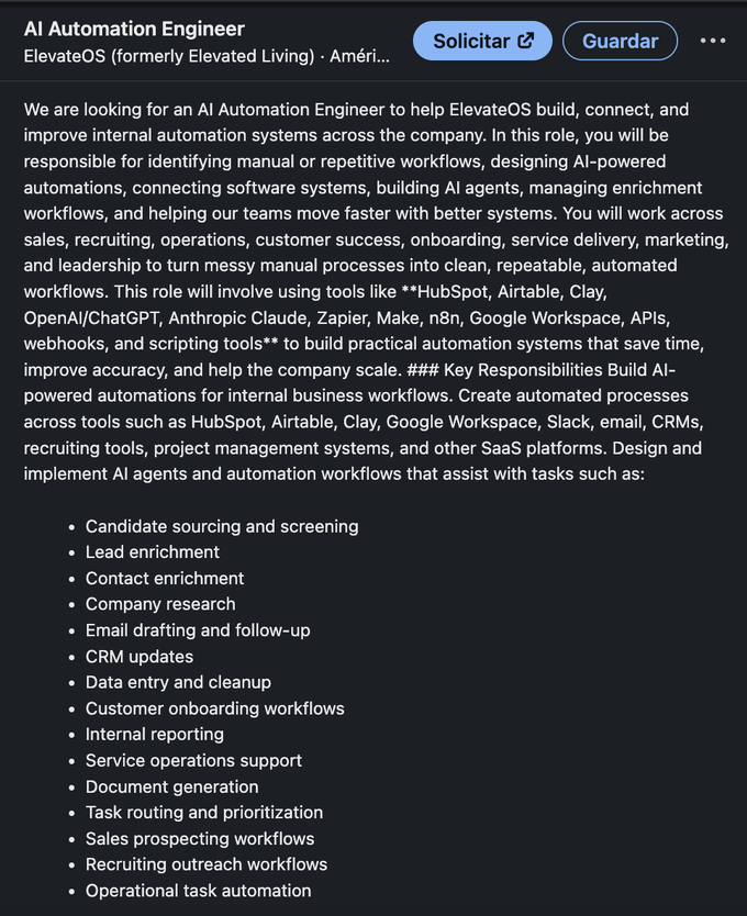 Job opening