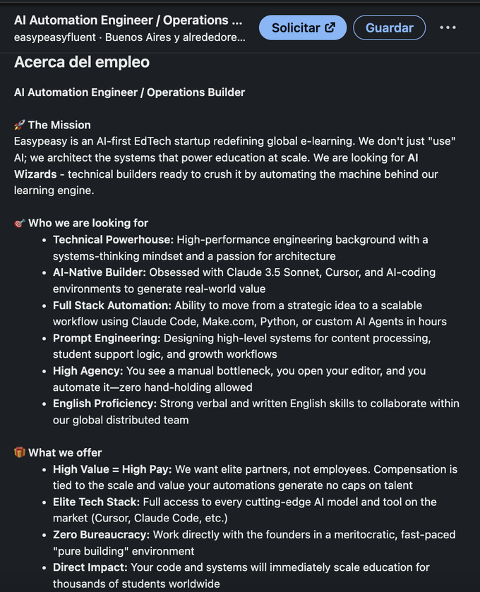 Job opening