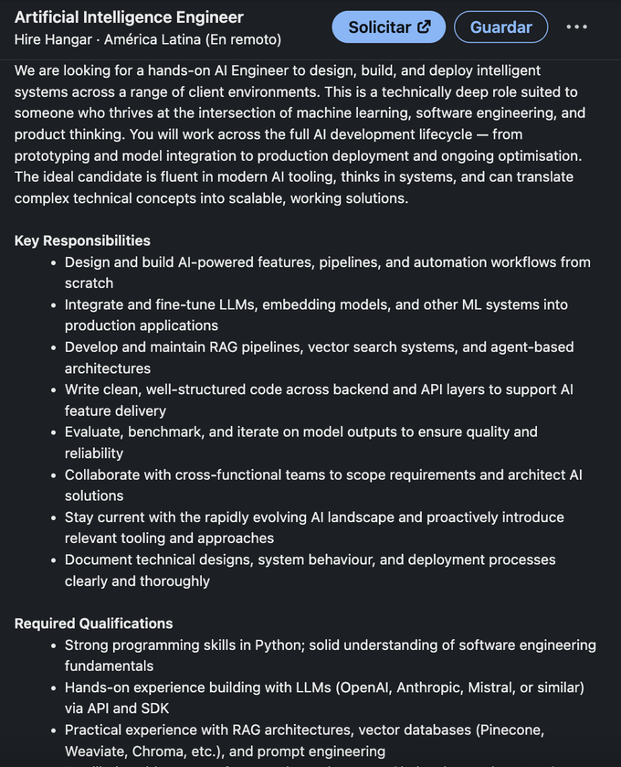 Job opening