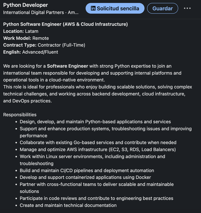 Job opening