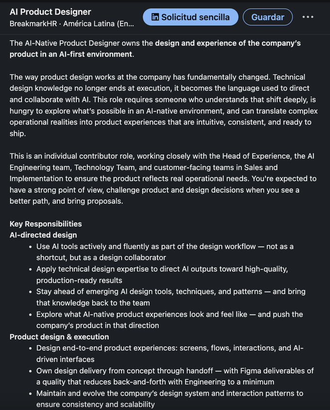 Job opening