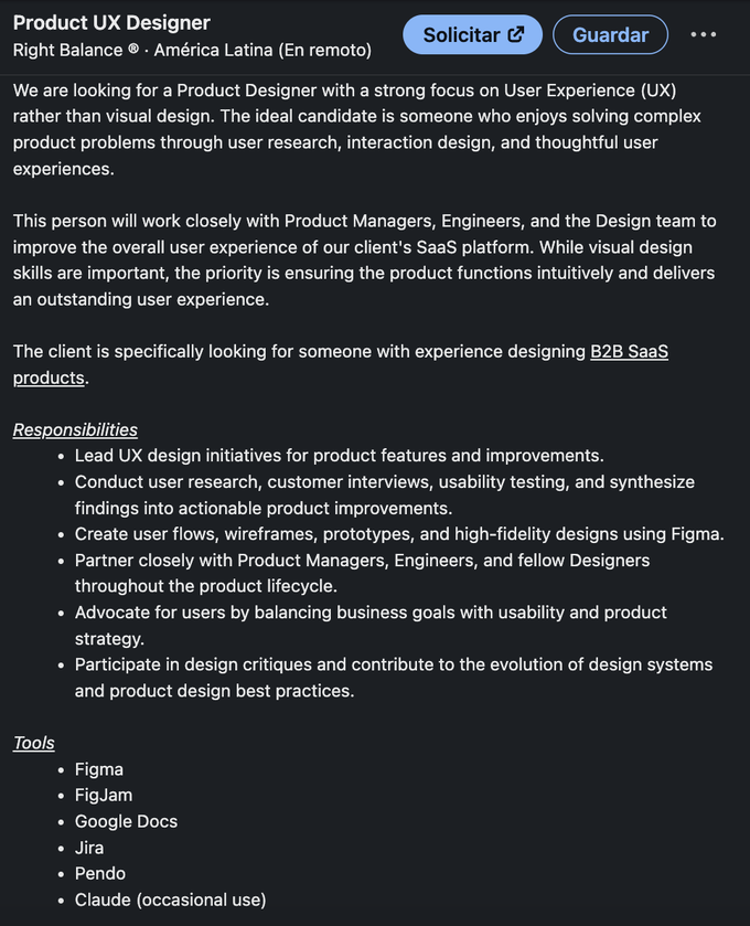 Job opening