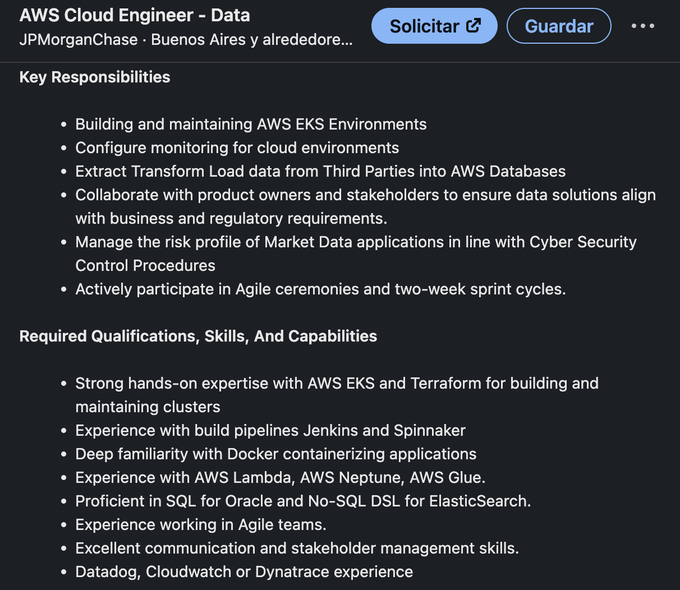 Job opening