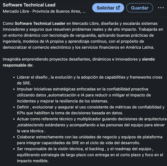 Job opening