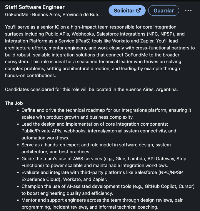 Job opening