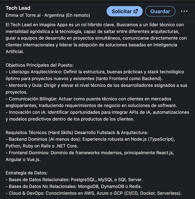 Job opening